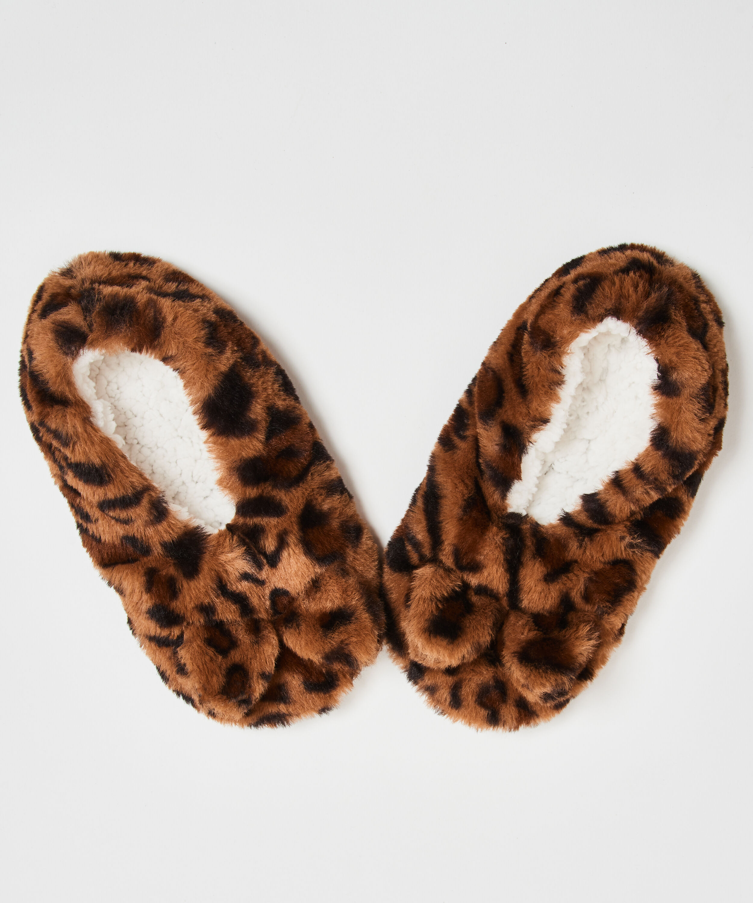 Womens Animal Textured Pointed Toe Slip-on Ballerina Shoes Ballet Flat  (Peach)